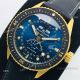 2020 New! Swiss Blancpain Fifty Fathoms Bathyscaphe Men Watch Gold and Blue (2)_th.jpg